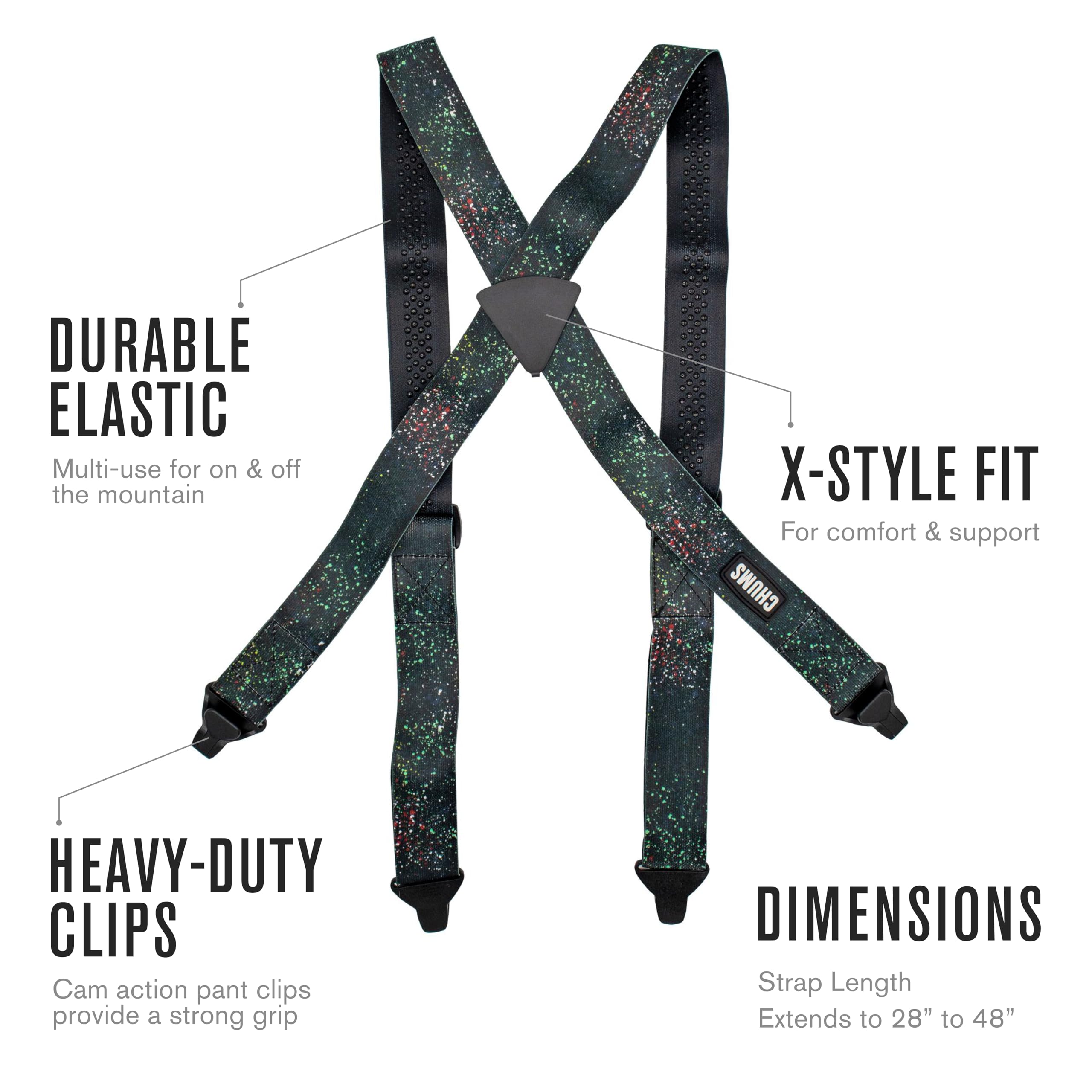 Chums Suspenders : Amazon.ca: Clothing, Shoes & Accessories